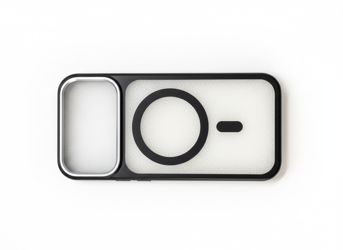 Magnetiskt Magsafe Skal för iPhone 17 Pro Max med Kameralins-skydd