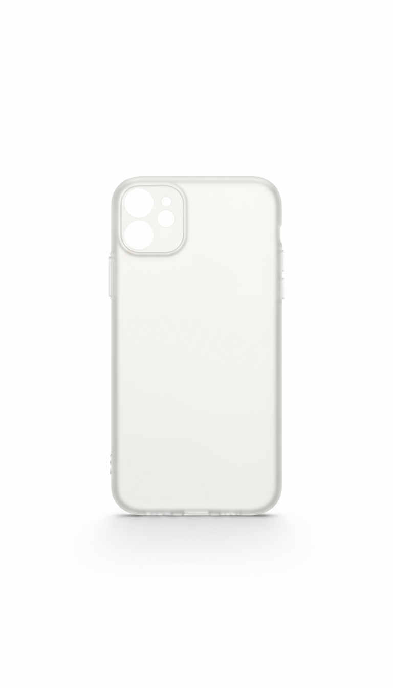 Minimalistiskt Genomskinligt iPhone Skal